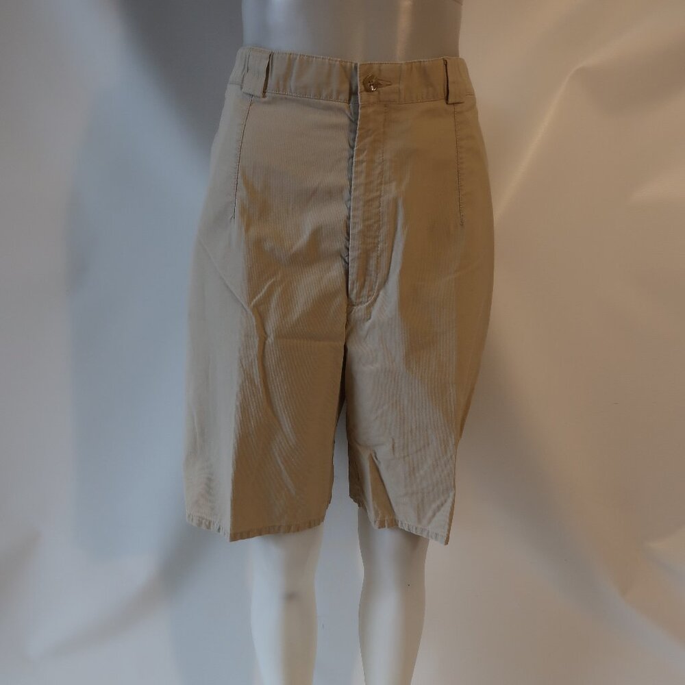 Mens Raffi Natural 100% Cotton Corduroy Shorts 38